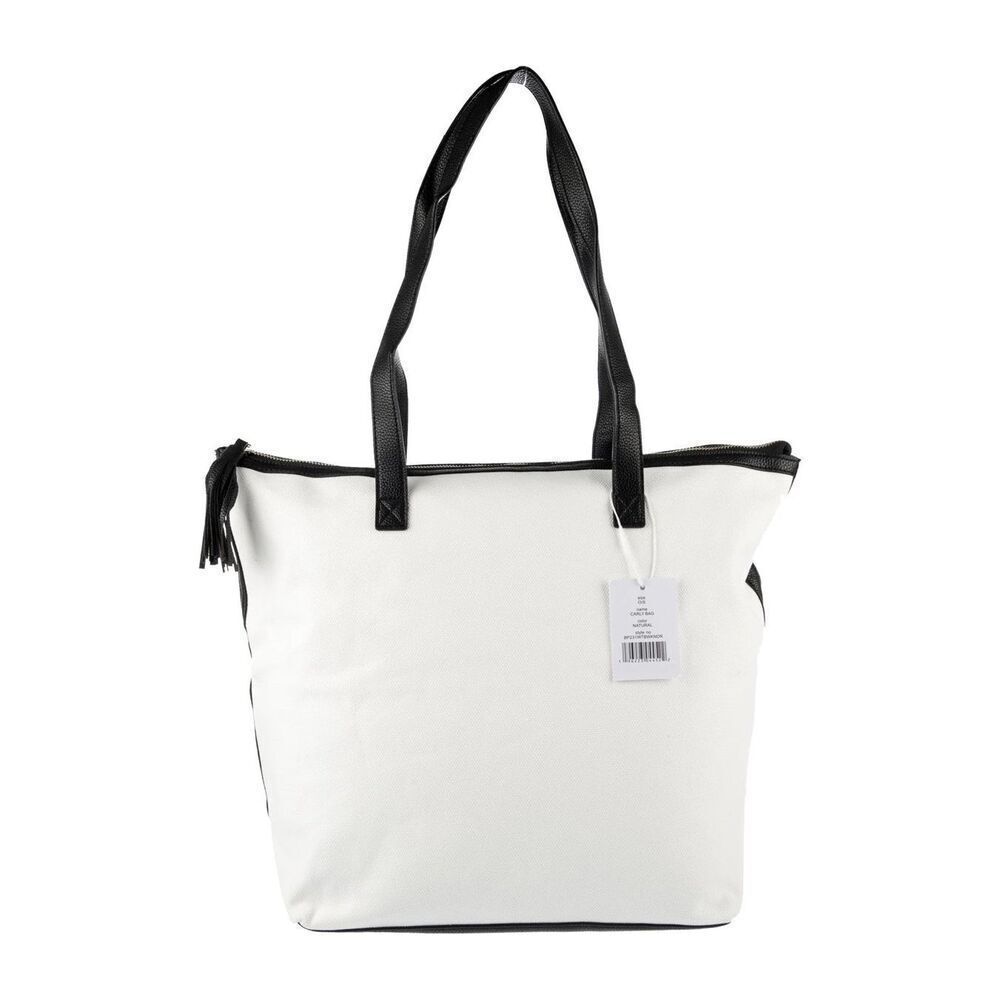 Walter Baker Black and White Tote Bag - Picture 2 of 8